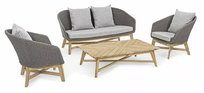 Bizzotto Coachella Sittegruppe Stengrå 3 Bizzotto Coachella Sittegruppe Stengrå