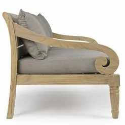 Bizzotto Karuba Sofa 2,5-seter Teak -hemma butik 2023 100286