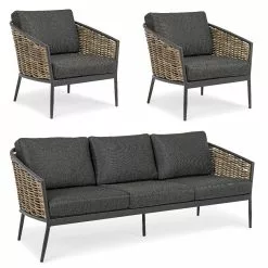 Bizzotto Maribela Koksgrå Sittegruppe S/3 15 Bizzotto Maribela Koksgrå Sittegruppe S/3 -hemma butik 2023 103209