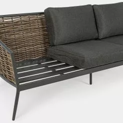 Bizzotto Maribela Koksgrå Sittegruppe S/3 19 Bizzotto Maribela Koksgrå Sittegruppe S/3 -hemma butik 2023 103217