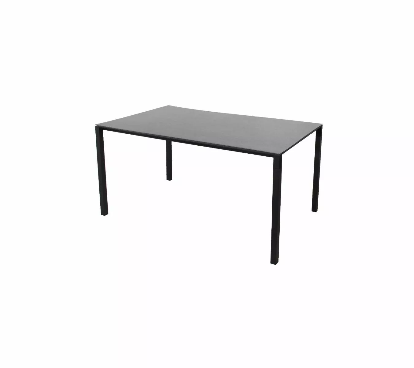 Cane-line Pure Matbord Aluminiumbas Lava Grey 150x90cm 5 Cane-line Pure Matbord Aluminiumbas Lava Grey 150x90cm - Bild 3