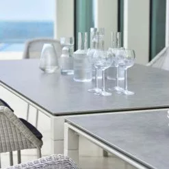 Cane-line Pure Matbord Aluminiumbas Vit 200x100cm 17 Cane-line Pure Matbord Aluminiumbas Vit 200x100cm -hemma butik 2023 124124124