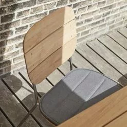 Skagerak Lilium Stol Teak -hemma butik 2023 1420074 1961031 lilium chair cushion charcoal m 5