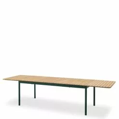 Skagerak Pelago Spisebord Teak Mørk Grønn 214x90 Cm 10 Skagerak Pelago Spisebord Teak Mørk Grønn 214x90 Cm -hemma butik 2023 1430058 1430062 pelago table hunter green 2 extension plates 1