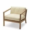 Skagerak Virkelyst Stol Golden Yellow Stripe / Teak 1 Skagerak Virkelyst Stol Golden Yellow Stripe / Teak -hemma butik 2023 1505882 virkelyst chair golden yellow stripe