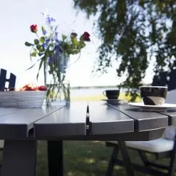 Hillerstorp Läckö Bord Grå Ø120 Cm -hemma butik 2023 151208 v 0 lacko bord