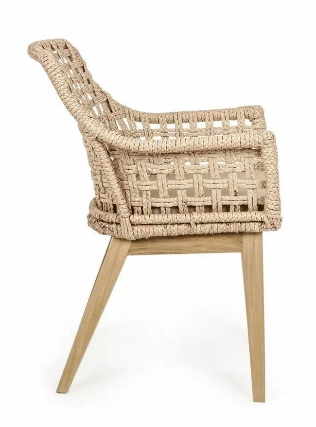 Bizzotto Madison Utestol Natur 2 Stk 5 Bizzotto Madison Utestol Natur 2 Stk - Bild 3