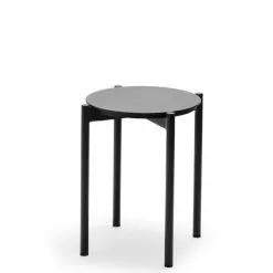 Skagerak Picnic Krakk Aluminium, Antrasitt -hemma butik 2023 1560092 picnic stool anthracite black