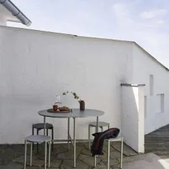 Skagerak Picnic Krakk Aluminium, Grå -hemma butik 2023 1560093 1560083 picnic stool table slate grey