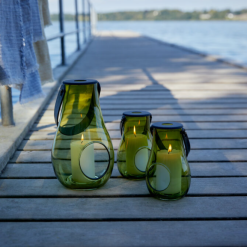 Holmegaard Design Med Ljuslykta Olivgrön H25 Cm -hemma butik 2023 2022 02 01 14 49 30 1