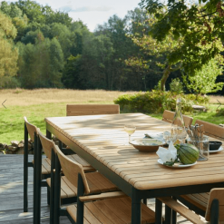 Skagerak Pelago Utestol Teak / Mørk Grønn -hemma butik 2023 2022 02 07 15 01 56