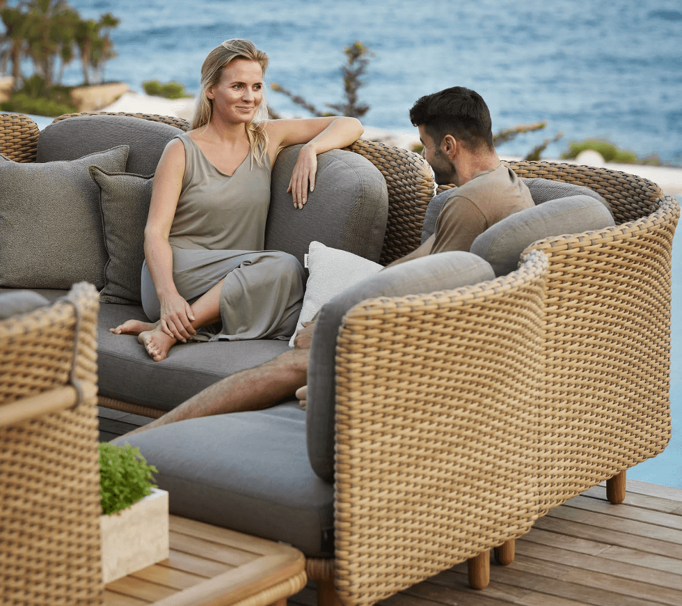 Cane-line Arch 3-Seter Sofa M/Lav Arm/Ryggstøtte 6 Cane-line Arch 3-Seter Sofa M/Lav Arm/Ryggstøtte - Bild 4