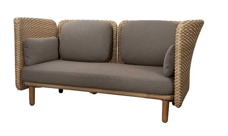 Cane-line Arch 2-Seters Sofa M/Lav Arm/Ryggstøtte 3 Cane-line Arch 2-Seters Sofa M/Lav Arm/Ryggstøtte