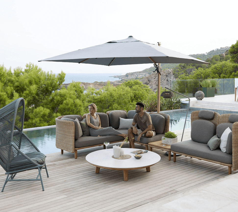 Cane-line Arch 2-Seters Sofa M/Lav Arm/Ryggstøtte 4 Cane-line Arch 2-Seters Sofa M/Lav Arm/Ryggstøtte - Bild 2