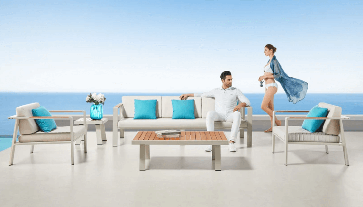 Higold Nofi Hagegruppe 3+2 Hvit 9 Higold Nofi Hagegruppe 3+2 Hvit - Bild 7