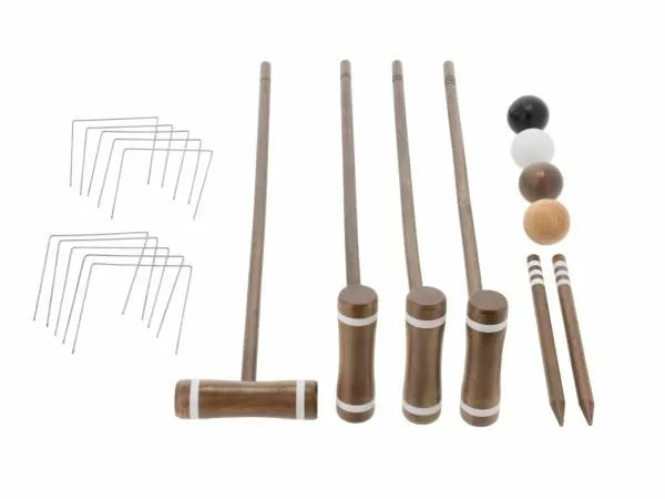 Moments Of Play Krokket Grå/Brun 3 Moments Of Play Krokket Grå/Brun