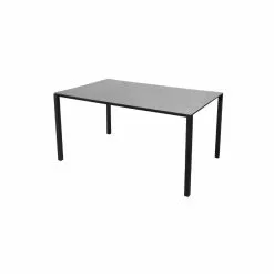 Cane-line Pure Matbord Aluminiumbas Lava Grey 150x90cm -hemma butik 2023 5080al p150x90cb 1601365289