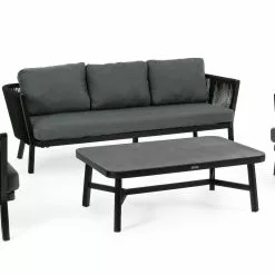 Bizzotto Makatea Sofa 3-seter Sort 16 Bizzotto Makatea Sofa 3-seter Sort -hemma butik 2023 80416 1