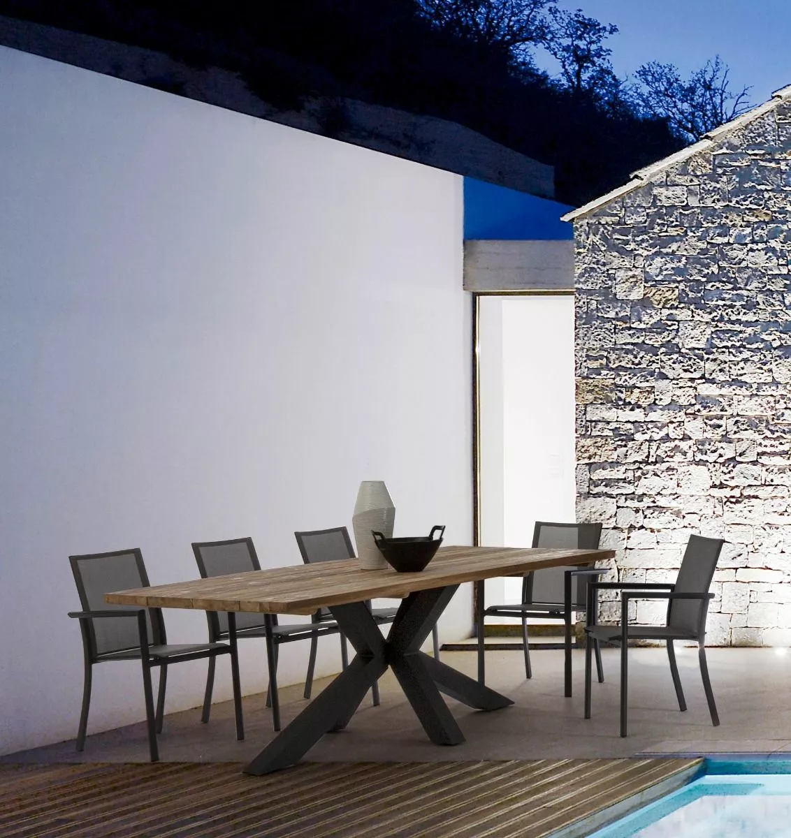 Bizzotto Ramsey Spisebord 240x100 Flervalg 10 Bizzotto Ramsey Spisebord 240x100 Flervalg - Bild 8