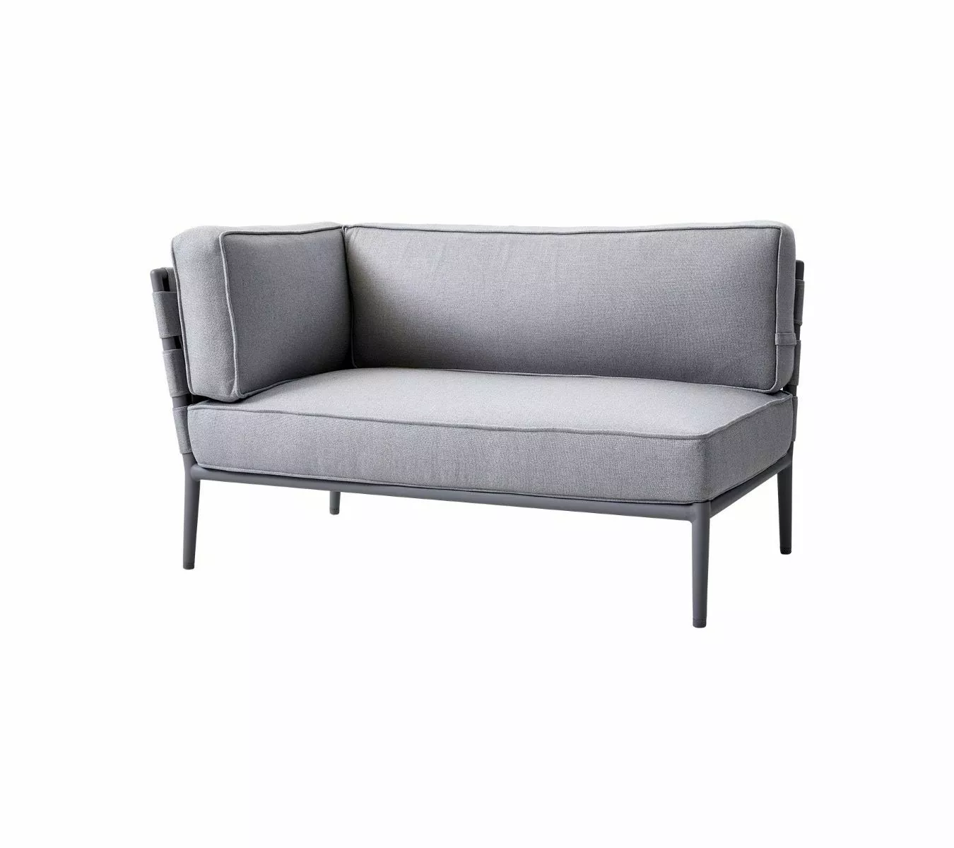 Cane-line Conic Loungegrupp Komplett Ljusgrå 7 Cane-line Conic Loungegrupp Komplett Ljusgrå - Bild 5