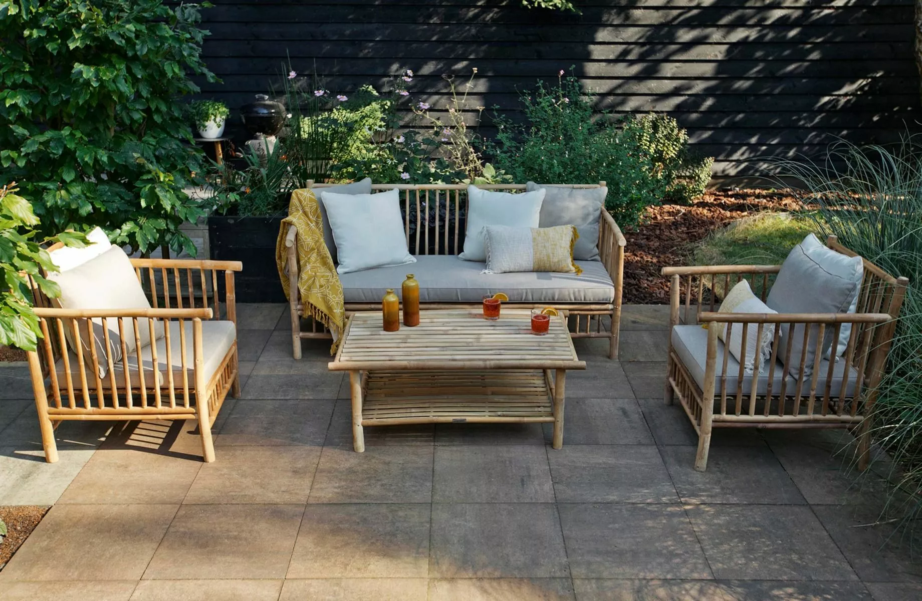 Exotan Soffbord Bambu 110x70 Cm 4 Exotan Soffbord Bambu 110x70 Cm - Bild 2