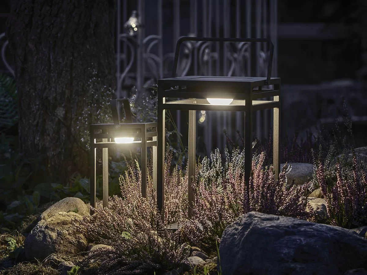 Hillerstorp Solaryd Solcellelykt Lav Charcoal 4 Hillerstorp Solaryd Solcellelykt Lav Charcoal - Bild 2