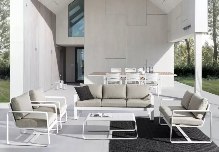 Bizzotto Merrigan Sittegruppe S/5 Hvit 5 Bizzotto Merrigan Sittegruppe S/5 Hvit - Bild 3