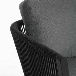 Bizzotto Makatea Sofa 3-seter Sort 15 Bizzotto Makatea Sofa 3-seter Sort -hemma butik 2023 99822