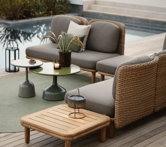 Cane-line Arch 3-seter Sofa Med Sjeselong 5 Cane-line Arch 3-seter Sofa Med Sjeselong - Bild 3