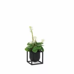 By Lassen Kubus Flowerpot 10cm Black
