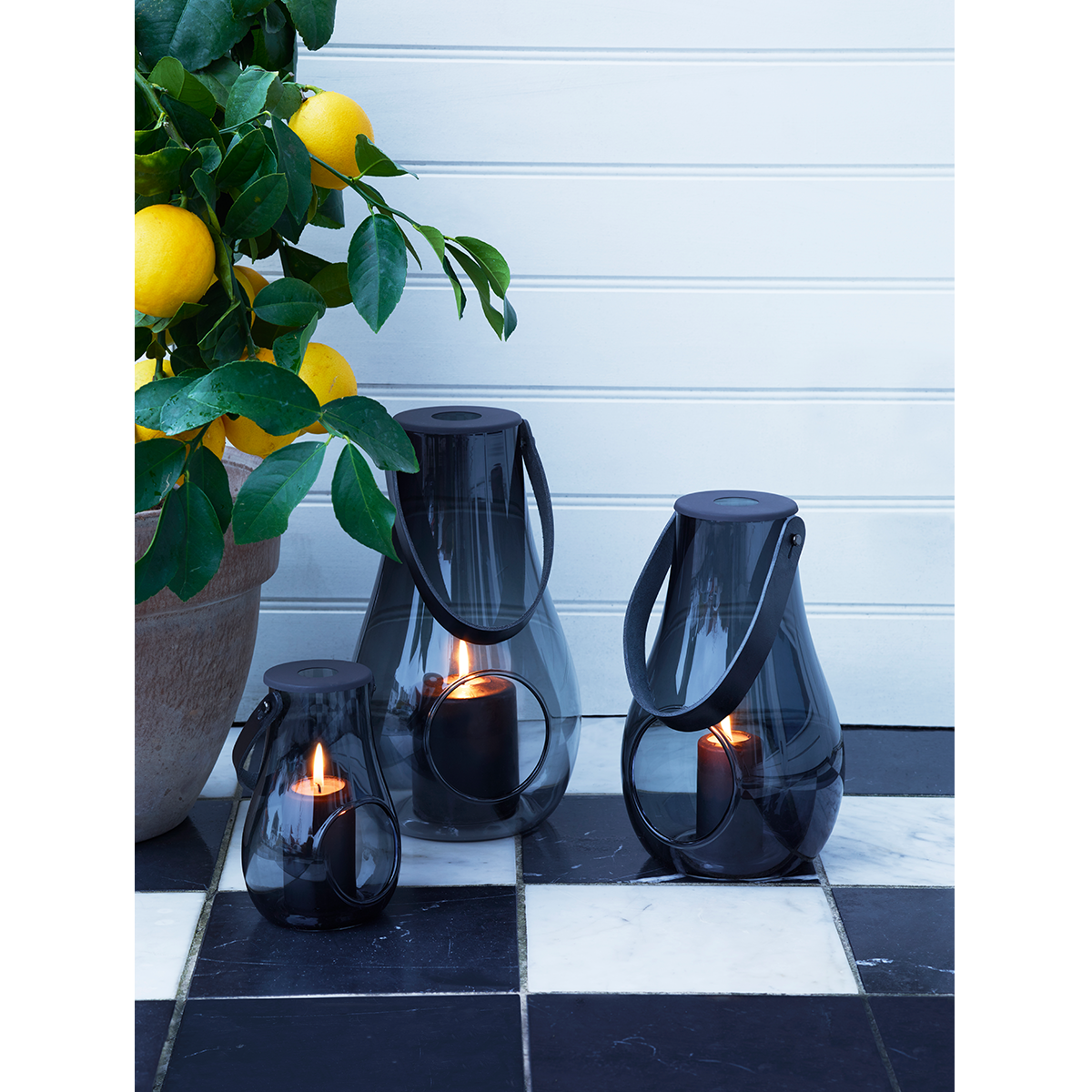 Holmegaard Design With Light Lantern Smoke H16 5 Holmegaard Design With Light Lantern Smoke H16 - Bild 3