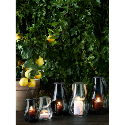 Holmegaard Design Med Lätt Lantern Smoke 29 Cm