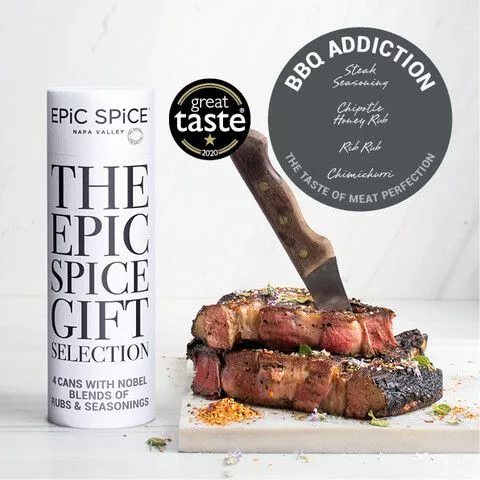 Epic Spice 4 Stk. Krydder I Gaveeske - BBQ Krydder 4 Epic Spice 4 Stk. Krydder I Gaveeske - BBQ Krydder - Bild 2