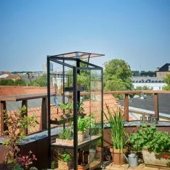 Juliana Urban Greenhouse City Greenhouse Härdat Glas Svart 0,32 M² 22 Juliana Urban Greenhouse City Greenhouse Härdat Glas Svart 0,32 M² -hemma butik 2023 f09673 citygreenhouse 5701701096730 03 mani