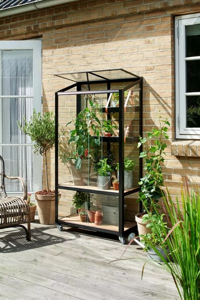 Juliana Urban Greenhouse City Greenhouse Härdat Glas Svart 0,32 M² 8 Juliana Urban Greenhouse City Greenhouse Härdat Glas Svart 0,32 M² - Bild 6