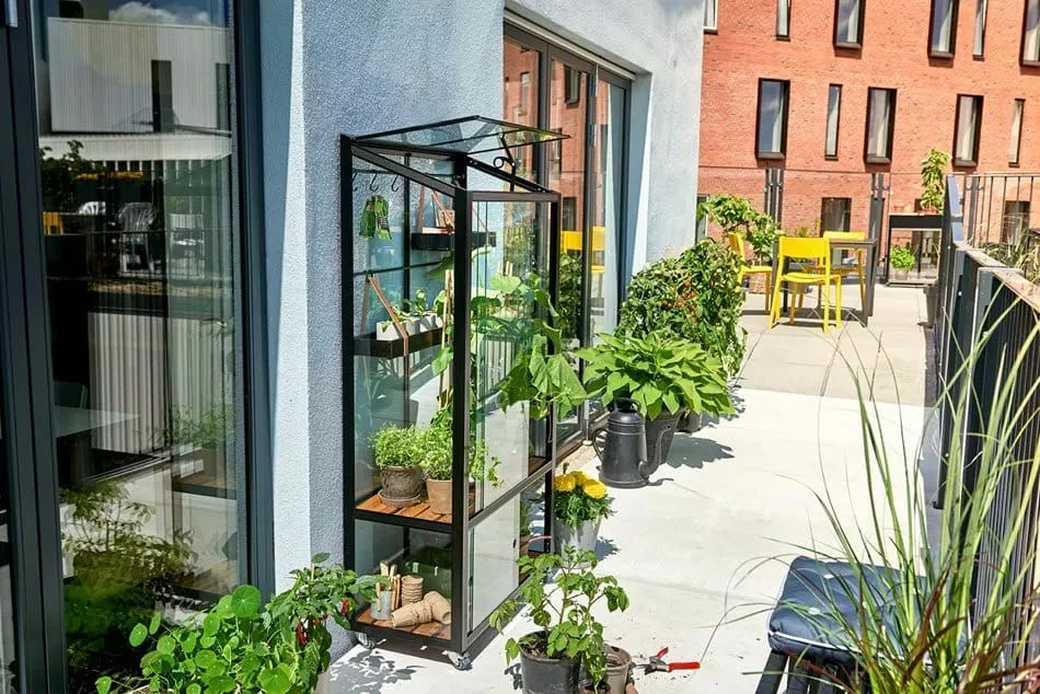 Juliana Urban Greenhouse City Greenhouse Härdat Glas Svart 0,32 M² 12 Juliana Urban Greenhouse City Greenhouse Härdat Glas Svart 0,32 M² - Bild 10