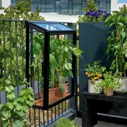 Juliana Urban Balkong Växthus Härdat Glas Svart 0,16 M² 11 Juliana Urban Balkong Växthus Härdat Glas Svart 0,16 M² -hemma butik 2023 f09806 juliana urban balcony 5701701098062 low 10