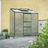 Halls Greenhouses Halls Polykarbonat Paneler Til Altan 1,3 M² -hemma butik 2023 f09809 altan3 poly green 5701701098093 1200 1 1