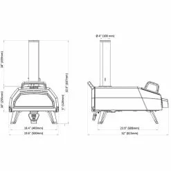 Ooni Karu 16 Pizzaovn 27 Ooni Karu 16 Pizzaovn -hemma butik 2023 karu16 maltegninger 1