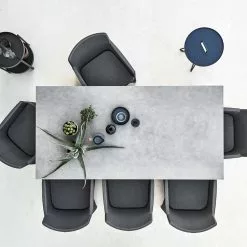 Cane-line Pure Matbord Aluminiumbas Lava Grey 200x100cm -hemma butik 2023 pure 0003 diamond chair grey pure table concrete 210x100 2 f7 1571336108 3