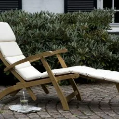 Skagerak ångstol, Justerbar Teak. -hemma butik 2023 steamer 13 a resize