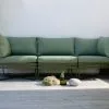 Ygg & Lyng Bris Sofa 3-seter Deep Olive -hemma butik 2023 ygg lyng bris outdoor modul sofa 5gr nn