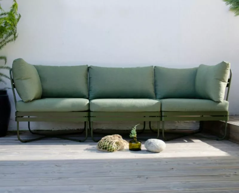 Ygg & Lyng Bris Sofa 3-seter Deep Olive 3 Ygg & Lyng Bris Sofa 3-seter Deep Olive