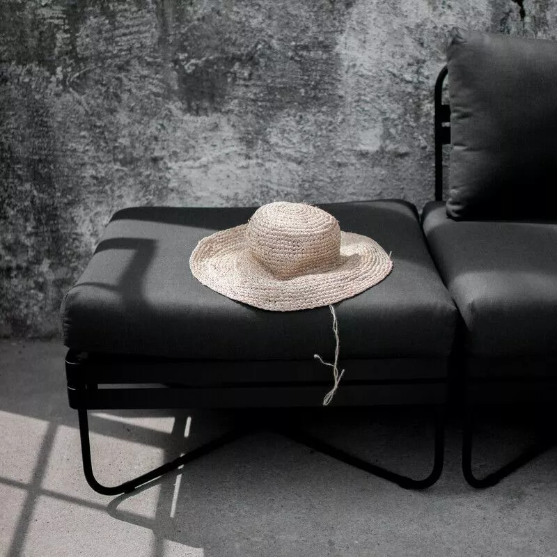 Ygg & Lyng Bris Ottoman Sort 4 Ygg & Lyng Bris Ottoman Sort - Bild 2